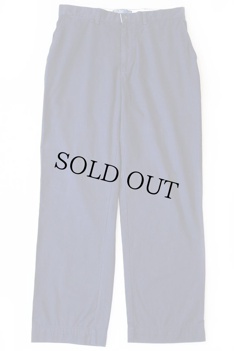 画像2: 00s ポロ ラルフローレン PROSPECT PANT コットンパンツ 紺 w34 L30★306 (2)