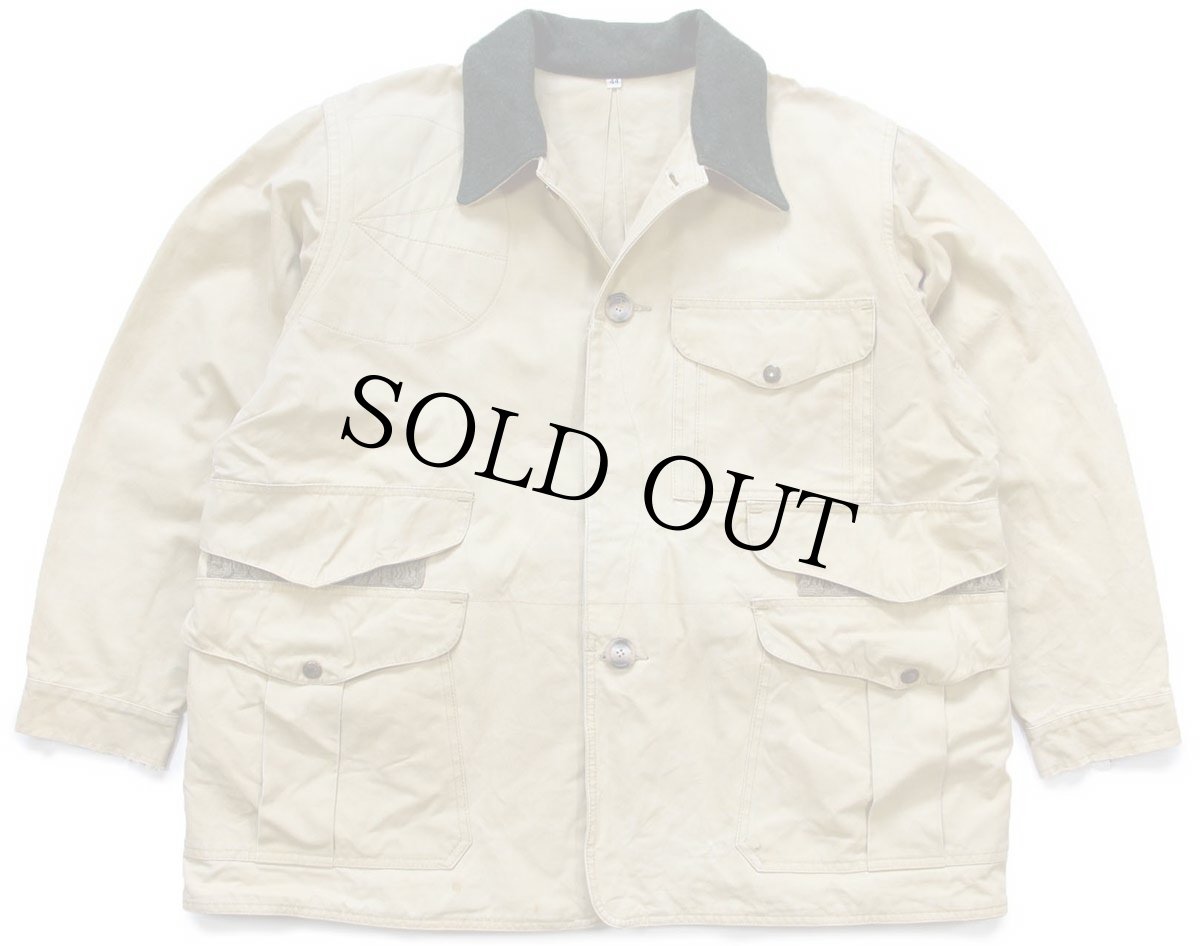 画像1: FILSONフィルソン コットン キャンバス ハンティングジャケット カーキ 44 (1)