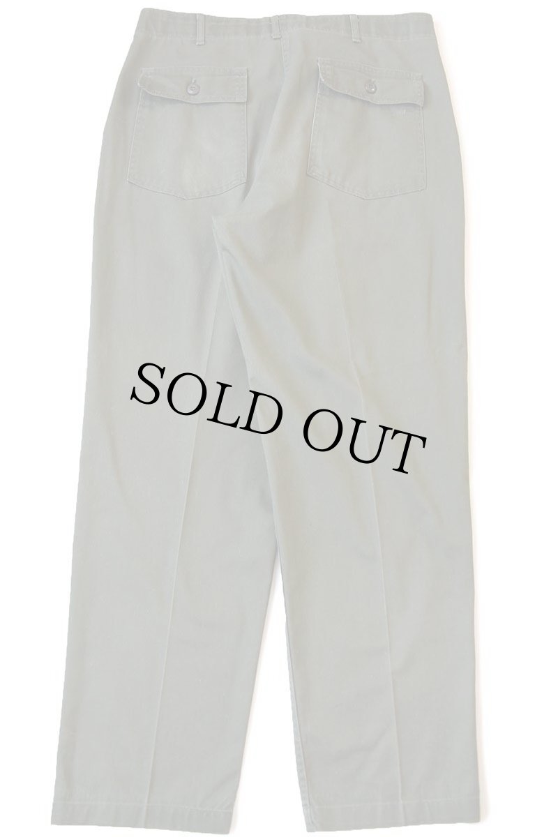 画像3: 70s 米軍 U.S.ARMY ユーティリティ ベイカーパンツ オリーブグリーン w38 L31 (3)