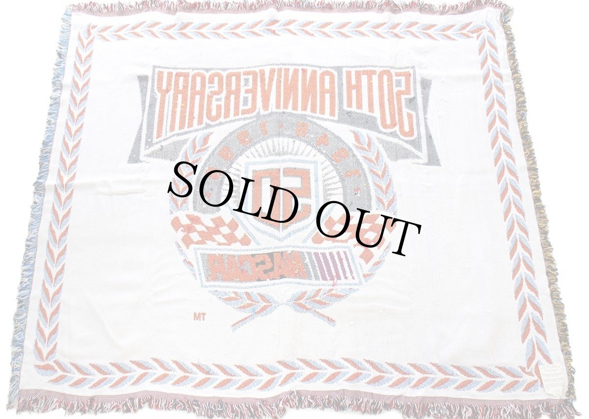 画像3: 90s USA製 50TH ANNIVERSARY NASCAR アクリル ラグ (3)