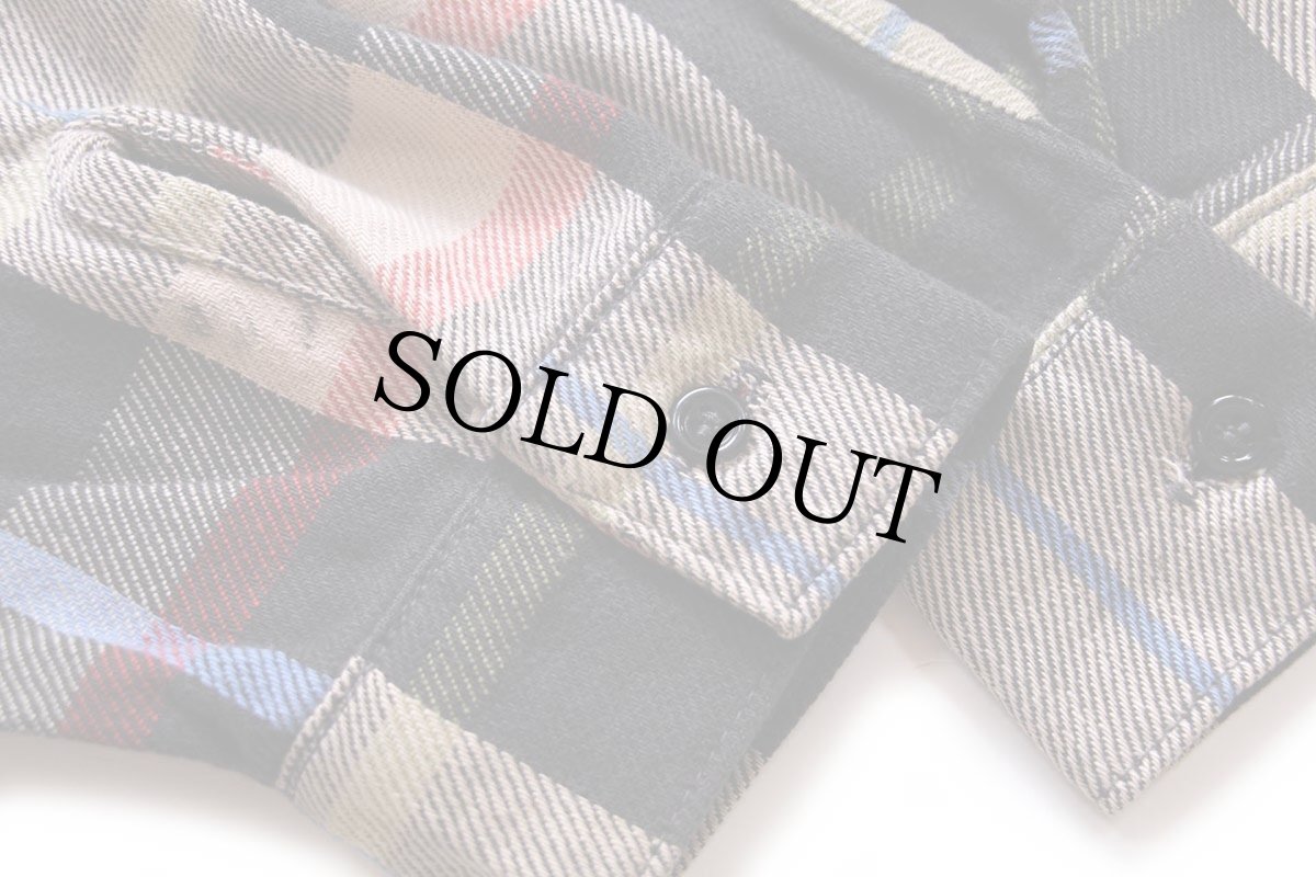 画像5: 80s USA製 FIVE BROTHERファイブブラザー チェック コットン フランネルシャツ 3XL★特大 (5)