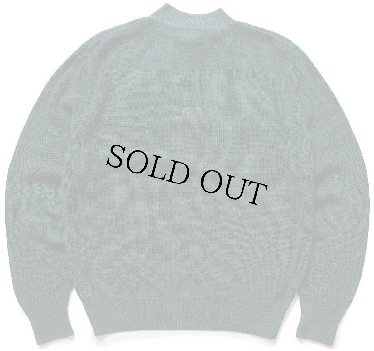 画像2: 80s USA製 L.L.Bean 5ボタン ヘンリーネック コットンニット セーター 緑 L (2)