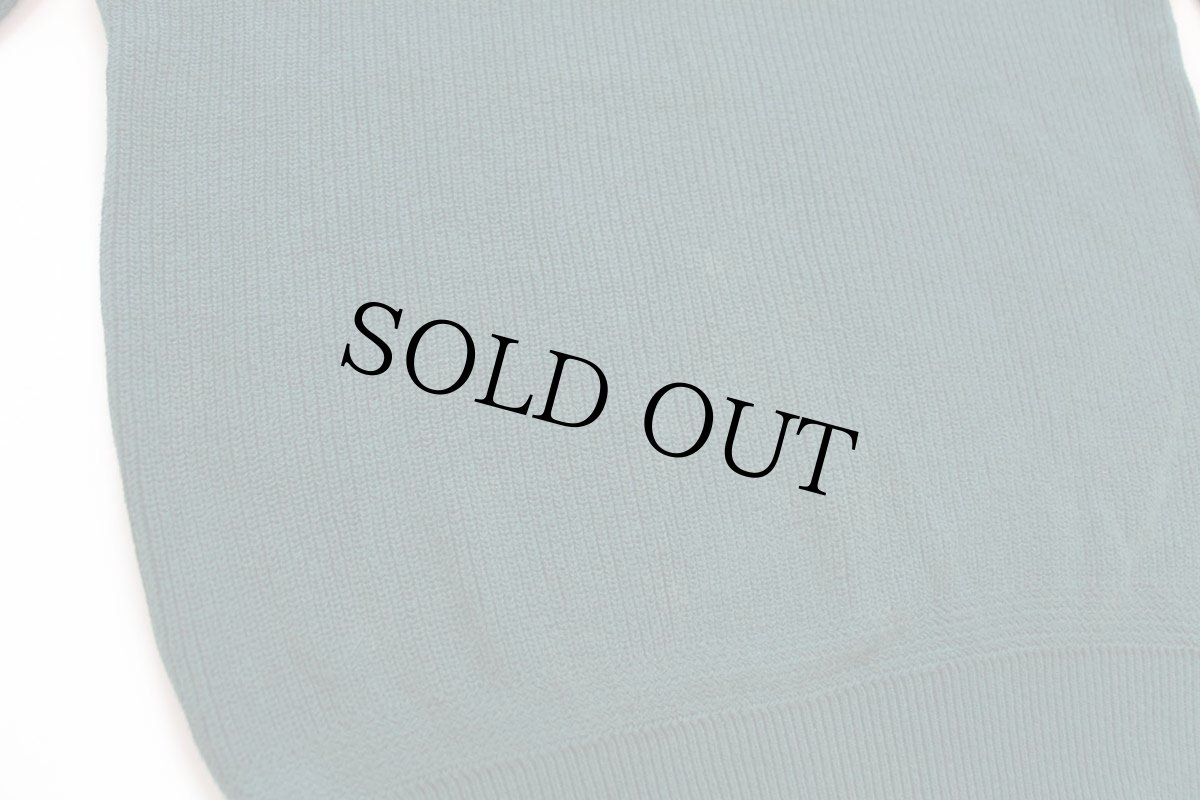 画像6: 80s USA製 L.L.Bean 5ボタン ヘンリーネック コットンニット セーター 緑 M (6)