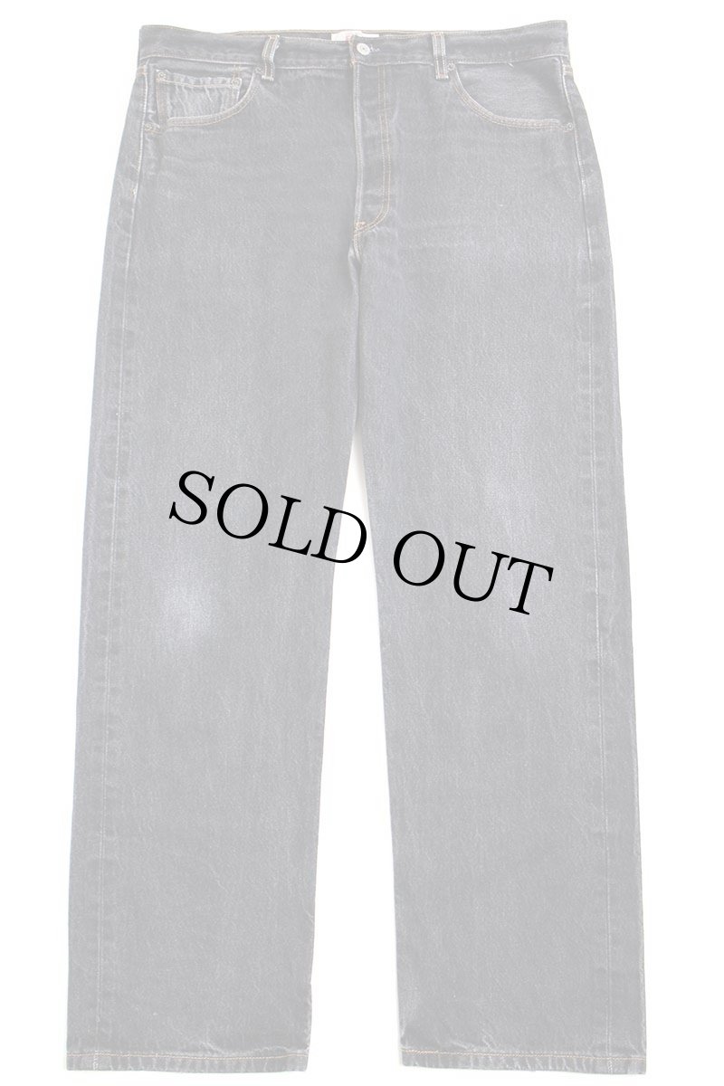 画像2: 00s メキシコ製 Levi'sリーバイス 501 先染め ブラック デニムパンツ W38★SDP3547 (2)