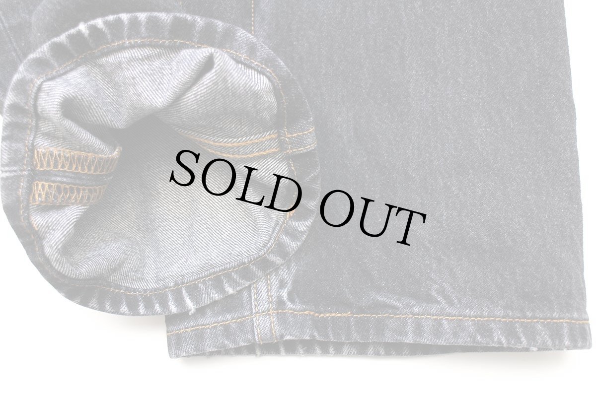 画像8: 00s メキシコ製 Levi'sリーバイス 501 先染め ブラック デニムパンツ W38★SDP3547 (8)