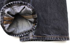 画像8: 00s メキシコ製 Levi'sリーバイス 501 先染め ブラック デニムパンツ w38★SDP3547 (8)