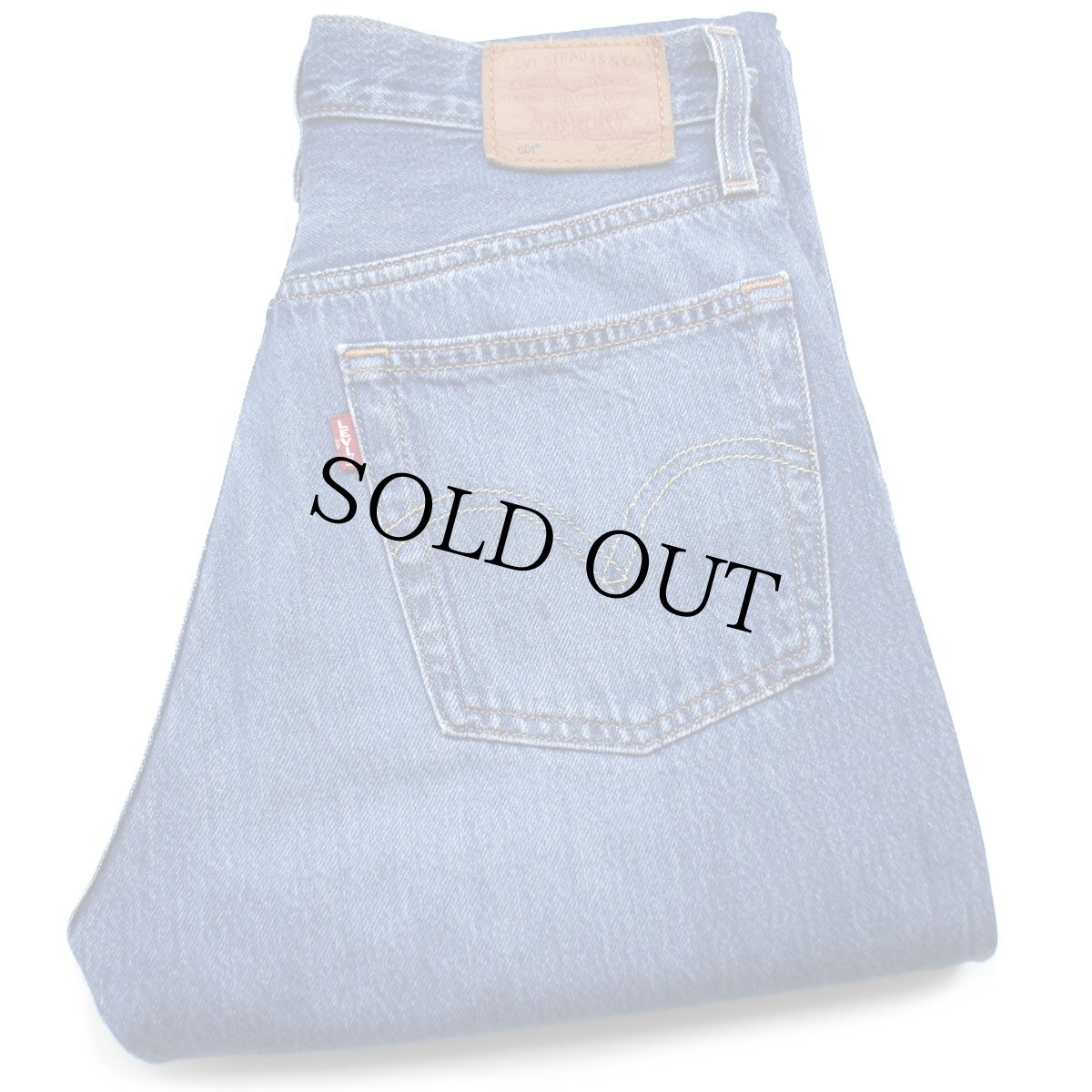 画像1: LEVI'Sリーバイス PREMIUM 501 BIGE USED加工 デニムパンツ W25 L32★SDP2959 (1)