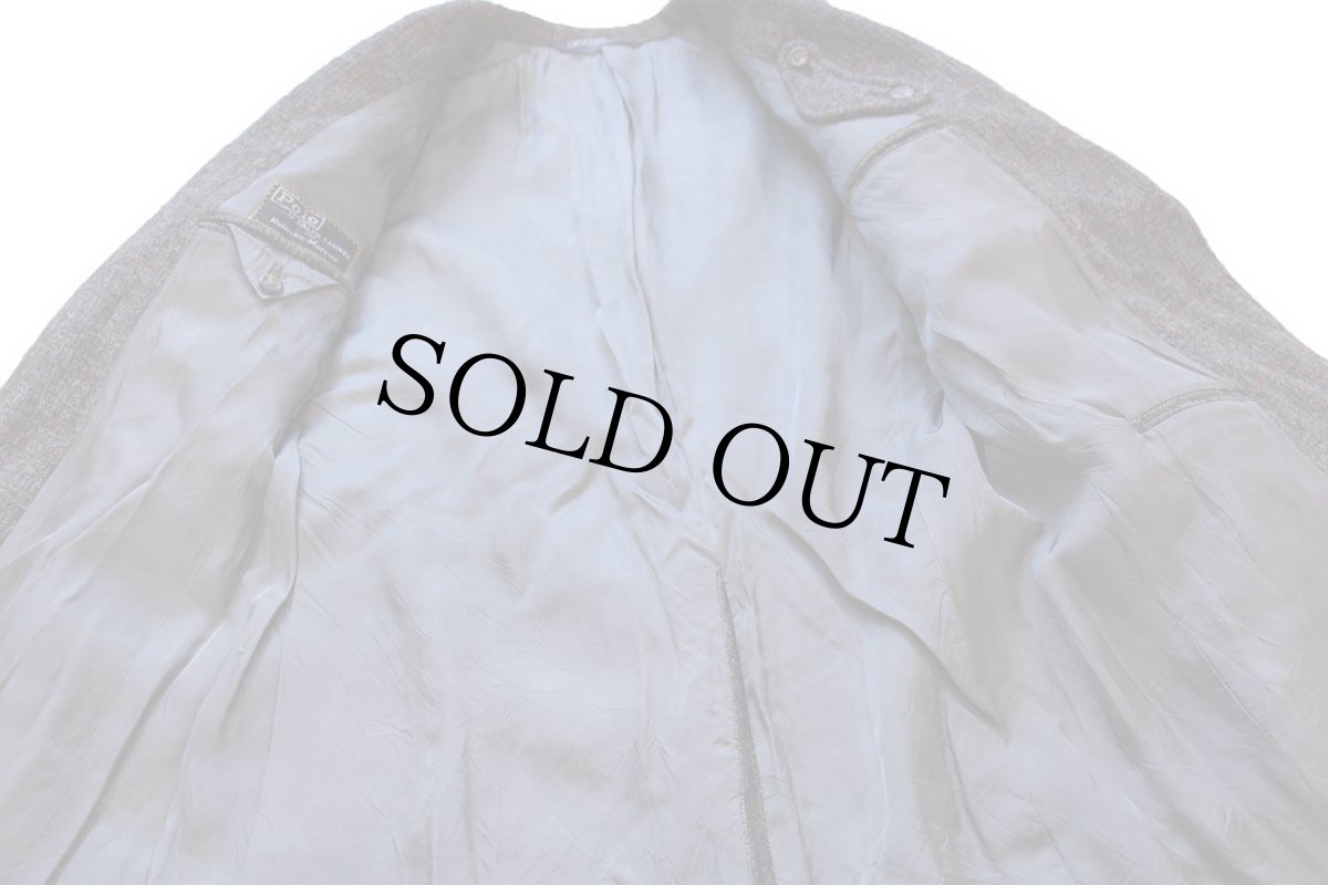 画像6: 80s ポロ ラルフローレン Neiman Marcus チェック チンスト付き 2つボタン ツイード ウール テーラードジャケット★ブレザー (6)