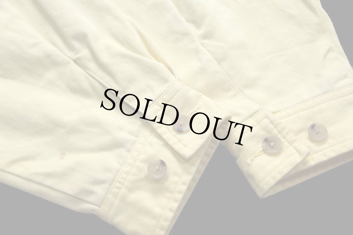 画像6: 00s ポロ ラルフローレン ワンポイント チンスト付き タータンチェックライナー コットンジャケット 黄 L (6)