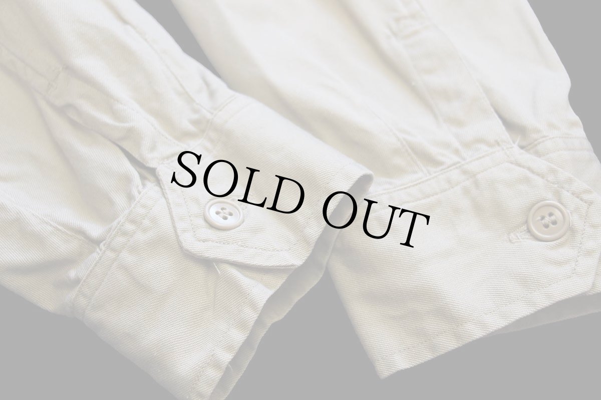 画像9: 50s 米軍 USAF コットン トロピカルジャケット タン 38S (9)