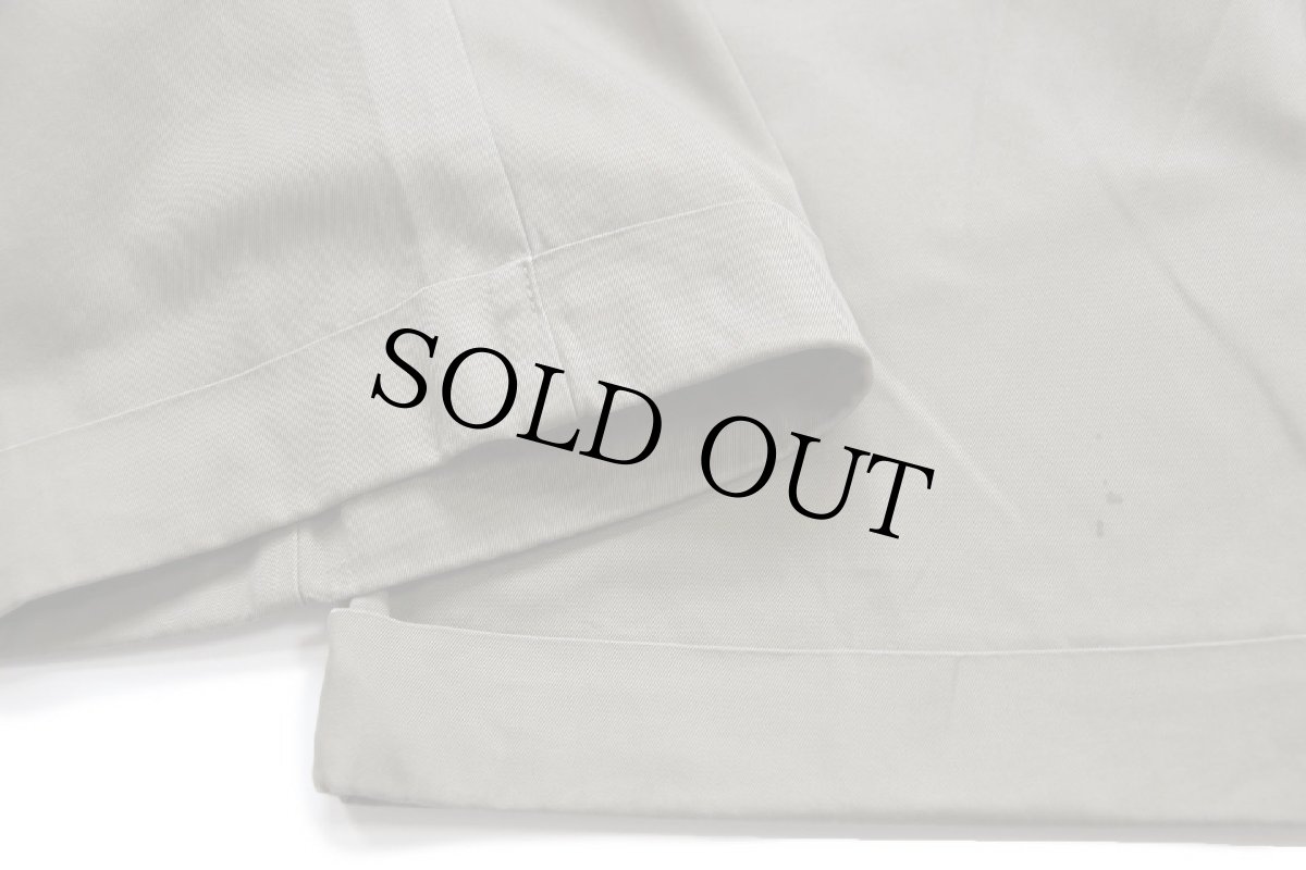 画像7: 00s ポロ ラルフローレン HAMMOND PANT ツータック コットンパンツ グレーブラウン w38 L30★309 (7)