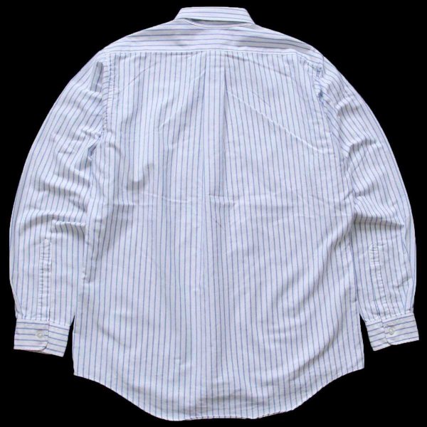 80s USA製 L.L.Bean ストライプ ボタンダウン オックスフォード
