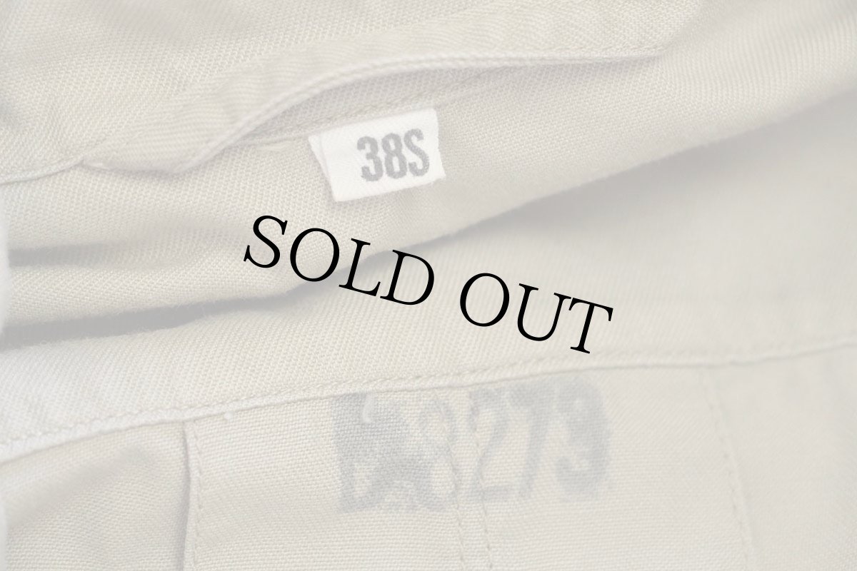 画像5: 50s 米軍 USAF コットン トロピカルジャケット タン 38S (5)