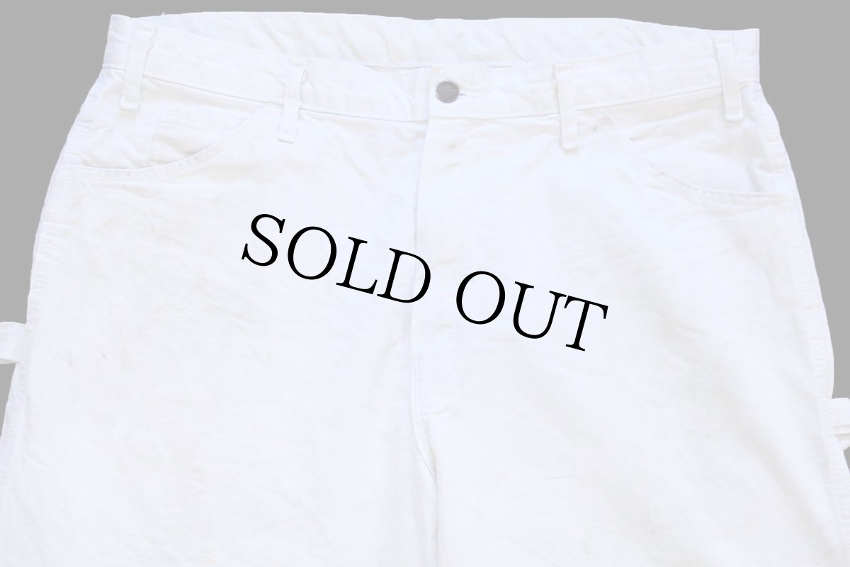 画像4: Dickiesディッキーズ PPG PAINTSパッチ付き コットン ペインターパンツ 生成り w38 L30 (4)