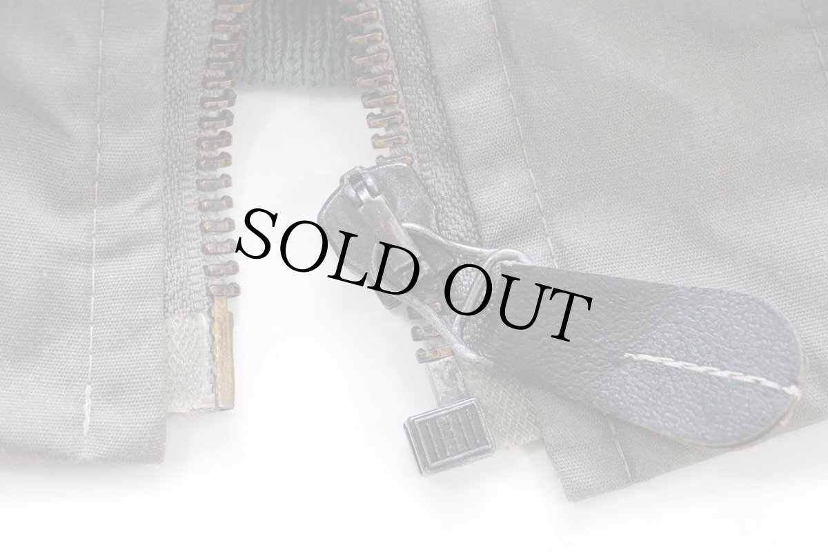 画像6: 80s USA製 ALPHAアルファ APOLLO 15号 パッチ付き スタンドカラー 中綿入り コットン フライトベスト XXL★特大 (6)