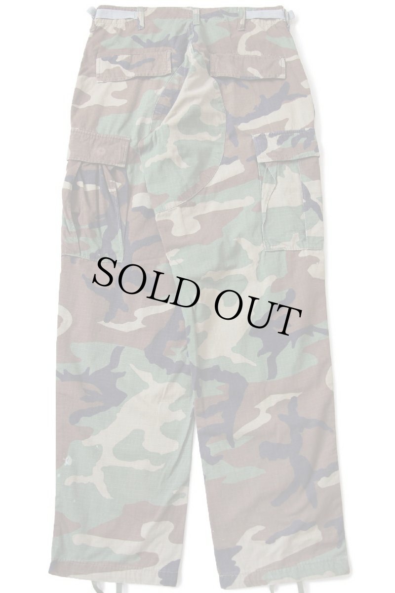 画像3: 90s 米軍 U.S.ARMY ウッドランドカモ BDU カーゴパンツ S-R (3)