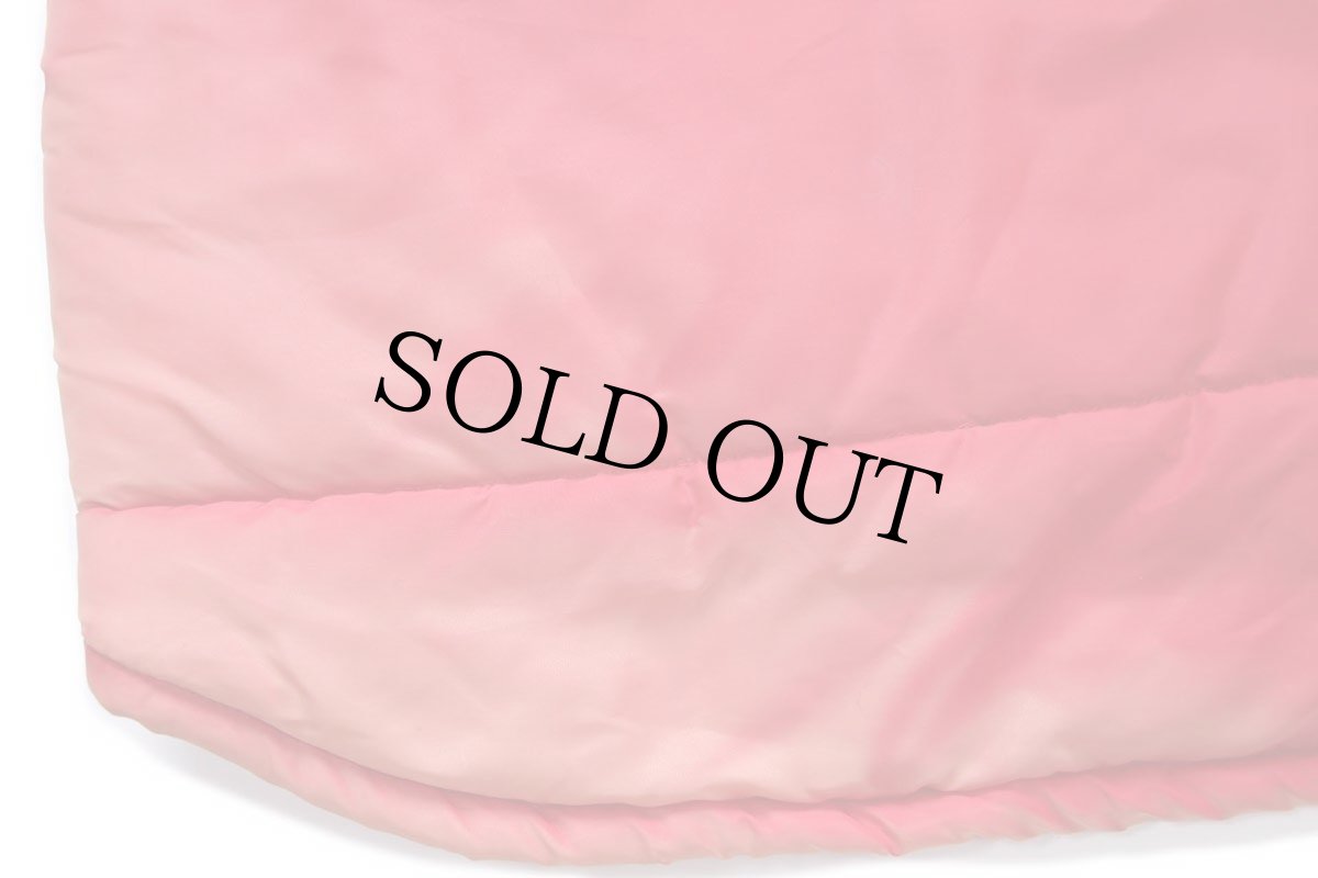 画像6: 80s USA製 Pla-Jac Dunbrooke Contractor's REED Bit Service 中綿入り ナイロンベスト 赤 フェード M (6)