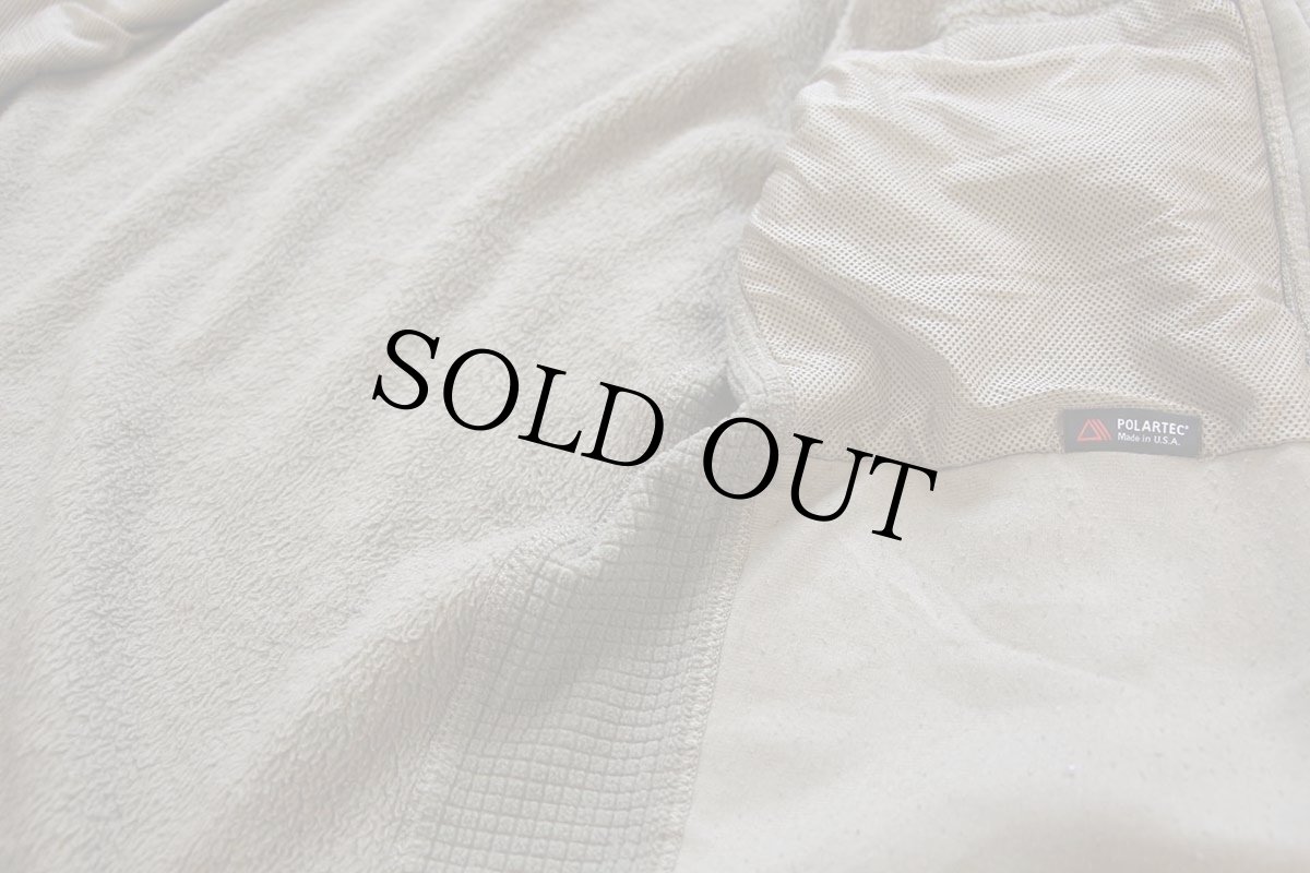 画像5: 00s 米軍 ECWCS GEN3 LEVEL3 POLARTEC フリースジャケット コヨーテ タン S-R (5)