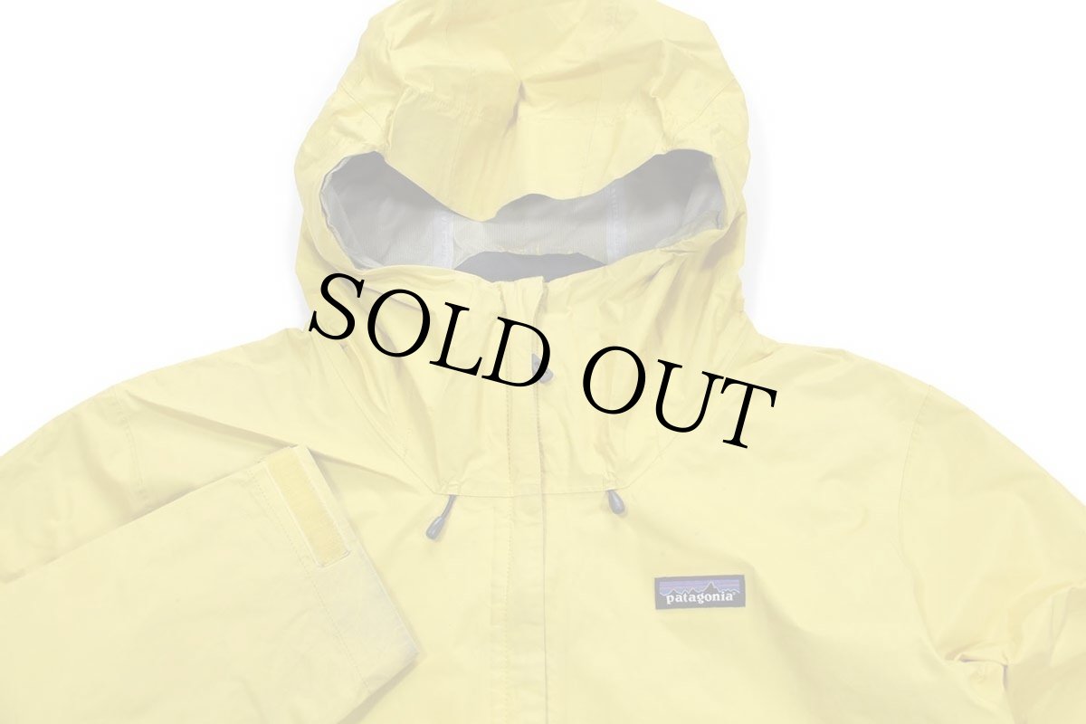画像3: patagoniaパタゴニア h2no Torrentshell Jacket バイカラー トレントシェル ナイロンパーカー イエロー×グレー L (3)