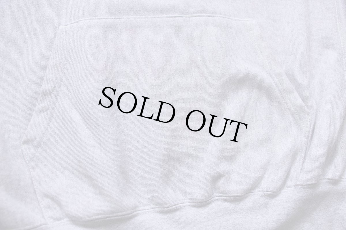 画像7: Championチャンピオン 米軍 NAVY U.S.NAVAL ACADEMY ロゴ リバースウィーブ スウェットパーカー 杢グレー★特大 フーディー (7)