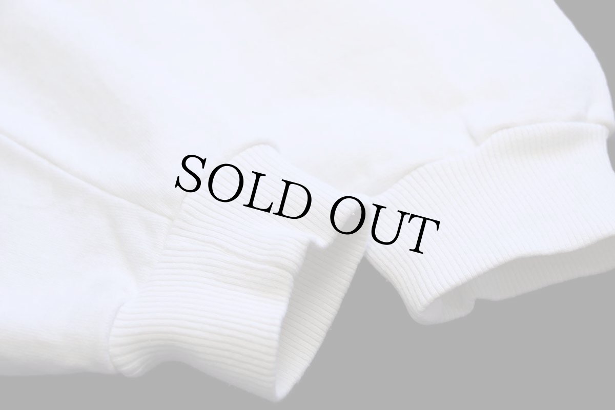 画像7: 90s Disneyディズニー ミッキー マウス 両面 染み込みプリント コットン スウェット 白 (7)