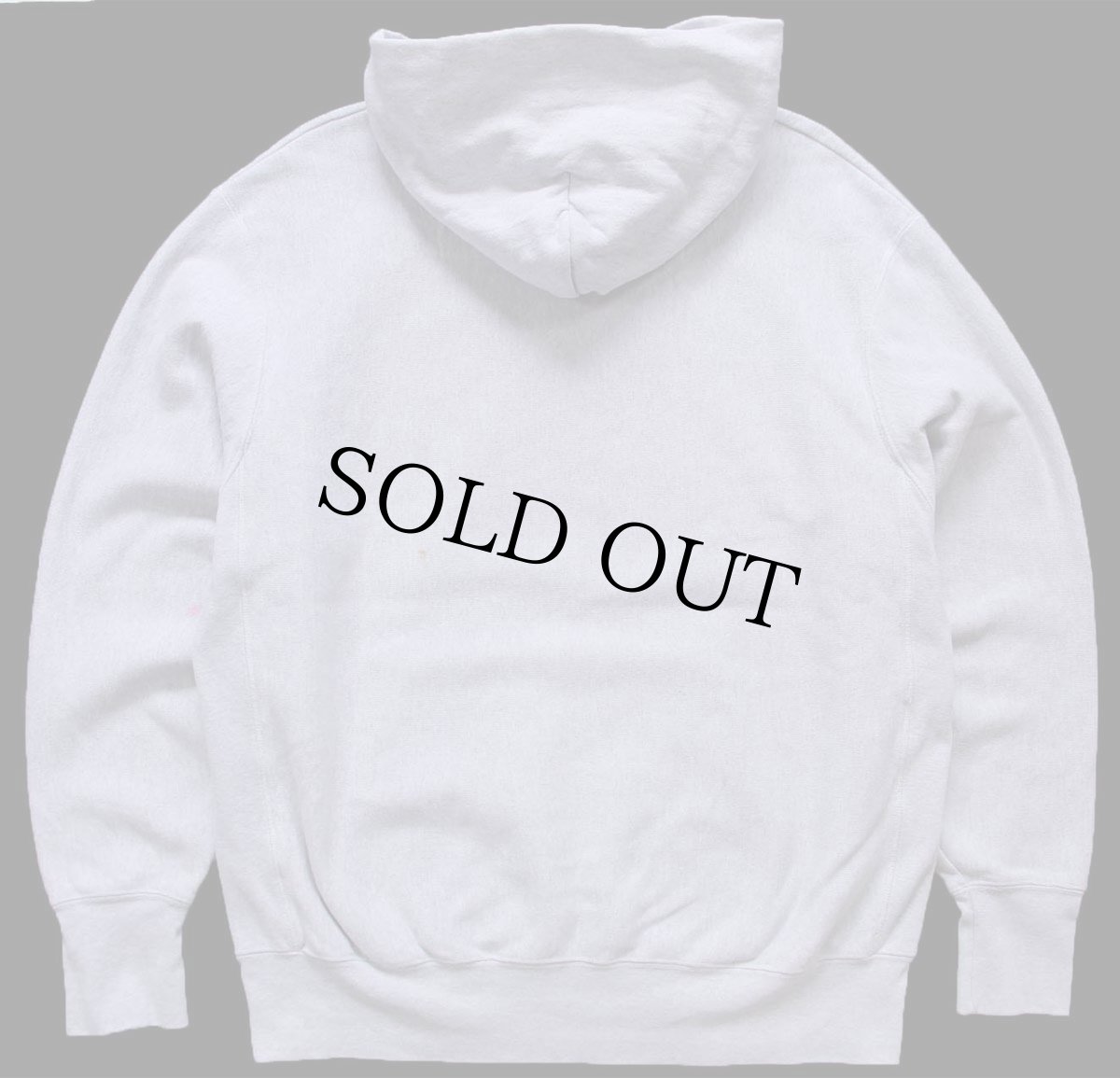 画像2: Championチャンピオン 米軍 NAVY U.S.NAVAL ACADEMY ロゴ リバースウィーブ スウェットパーカー 杢グレー★特大 フーディー (2)