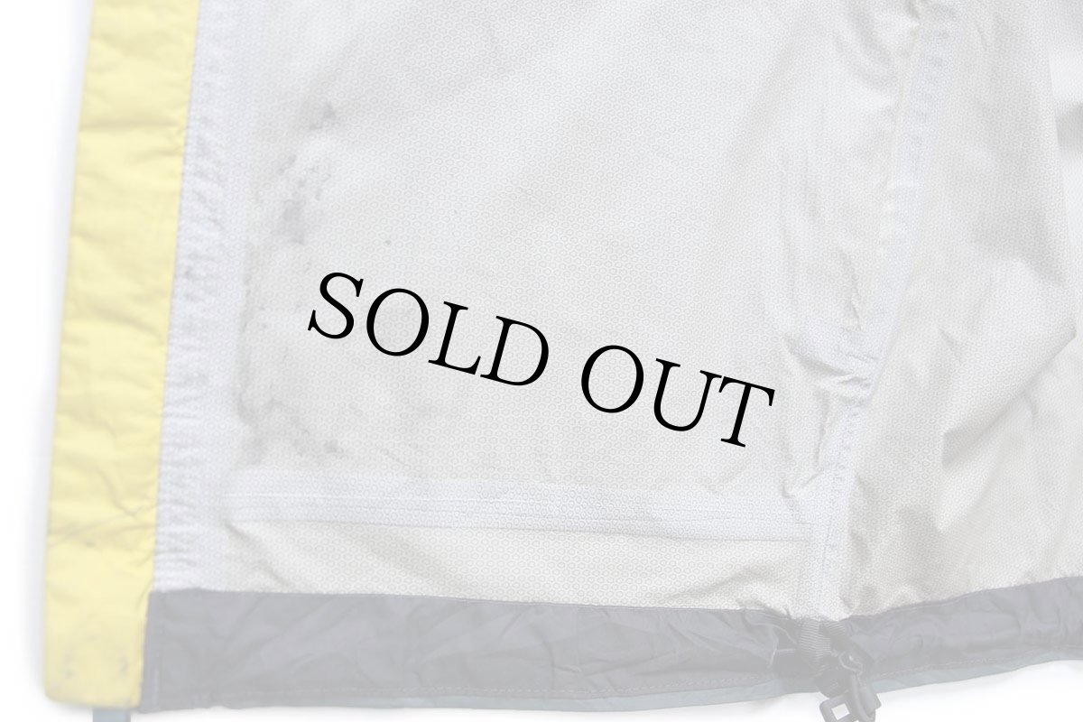 画像7: patagoniaパタゴニア h2no Torrentshell Jacket バイカラー トレントシェル ナイロンパーカー イエロー×グレー L (7)