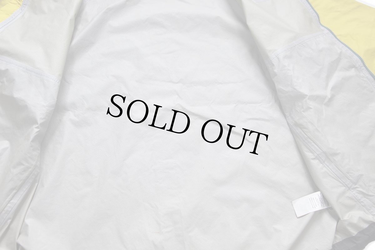 画像5: patagoniaパタゴニア h2no Torrentshell Jacket バイカラー トレントシェル ナイロンパーカー イエロー×グレー L (5)