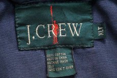 画像4: 90s J.CREW 無地 コットンパーカー 紺 フェード XLT (4)