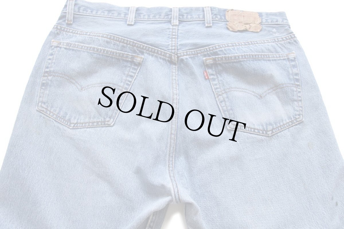 画像5: 80s USA製 Levi'sリーバイス 501 デニムパンツ ヒゲ w42★152 (5)