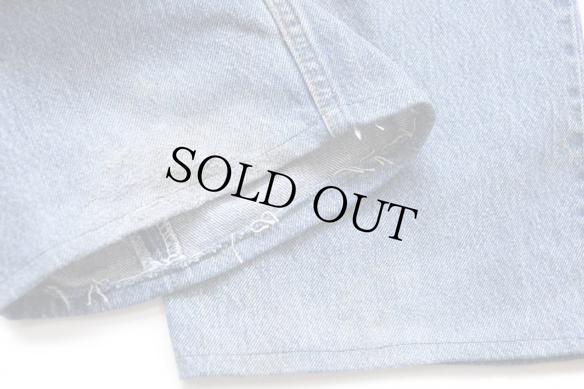 画像9: 80s USA製 Levi'sリーバイス 501 デニムパンツ ヒゲ w42★152 (9)