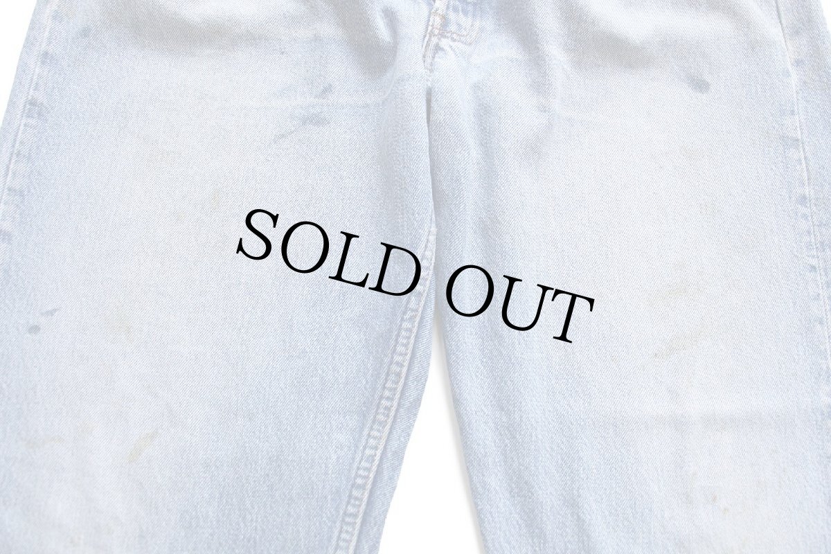 画像8: 80s USA製 Levi'sリーバイス 501 デニムパンツ ヒゲ w42★152 (8)