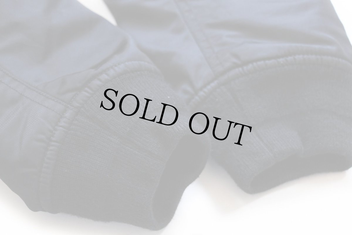 画像7: Schottショット ARMY TYPE-U パッチ付き キルティングライナー ナイロン フライトジャケット 黒 M (7)