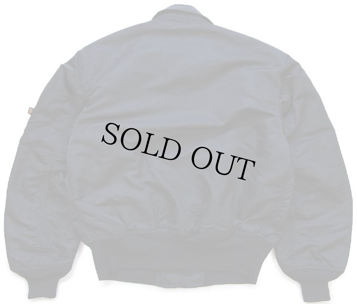 画像2: 90s USA製 ALPHAアルファ CWU-45/P フライトジャケット 黒 S (2)