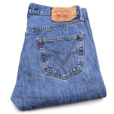 画像1: 00s メキシコ製 Levi'sリーバイス 501 デニムパンツ w33★SDP3097 (1)