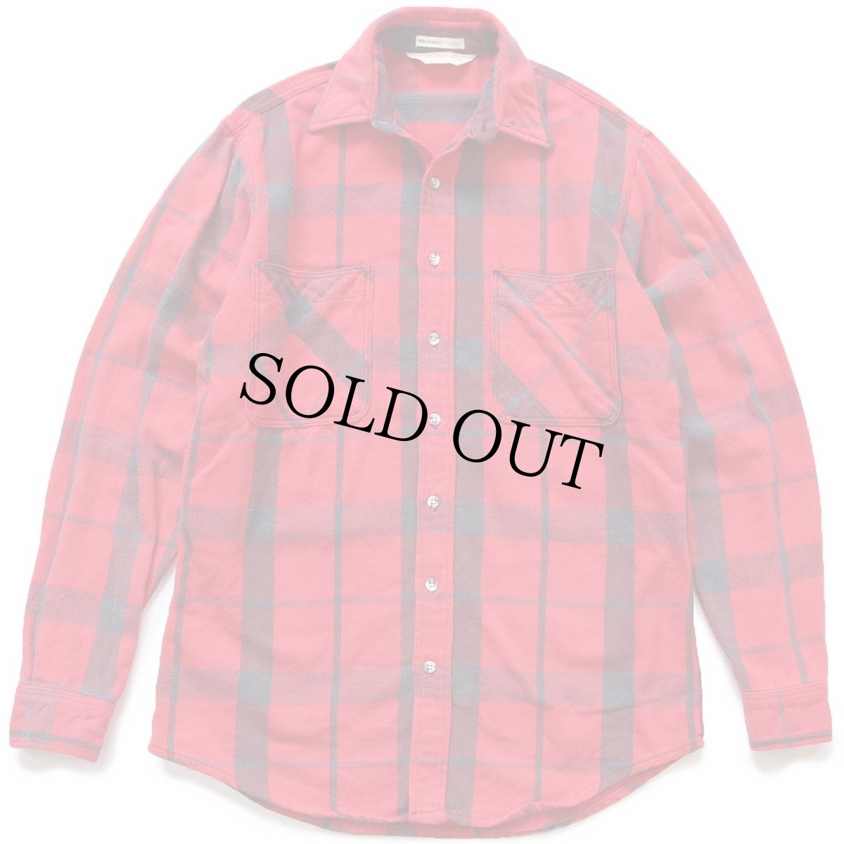 画像1: 80s JCPenney STJOHN'SBAY×BIGMACビッグマック チェック コットン フランネルシャツ (1)