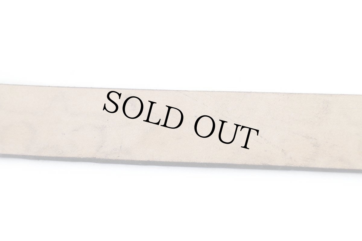 画像7: 新品★USA製 BRACKNEY LEATHER WORKS スター 型押し レザーベルト ブラウン 34 (7)