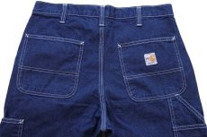 画像5: メキシコ製 carharttカーハート FR デニム ペインターパンツ w32 L32★A (5)