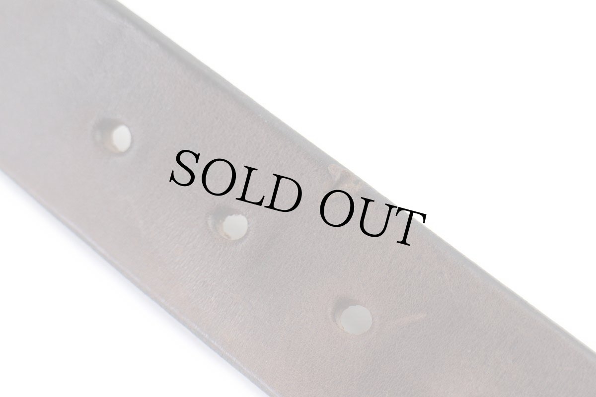 画像7: USA製 GAPギャップ ステッチ レザーベルト 焦げ茶 32 (7)