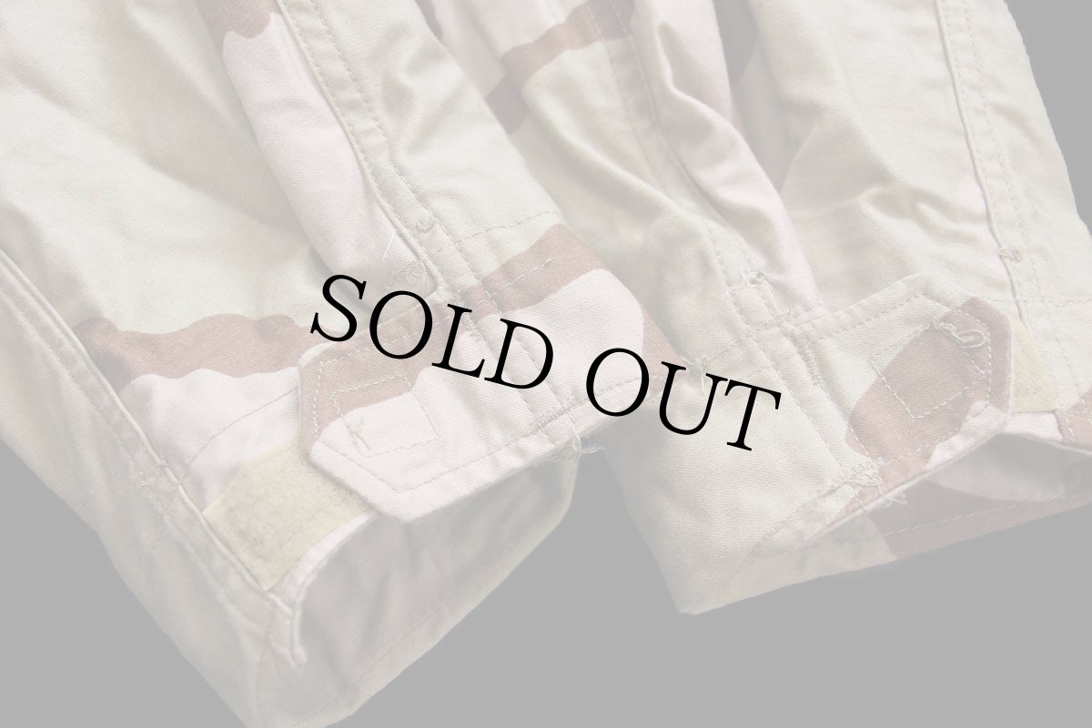 画像6: 80s 米軍 U.S.ARMY パッチ付き デザートカモ M-65 フィールドジャケット M-S (6)