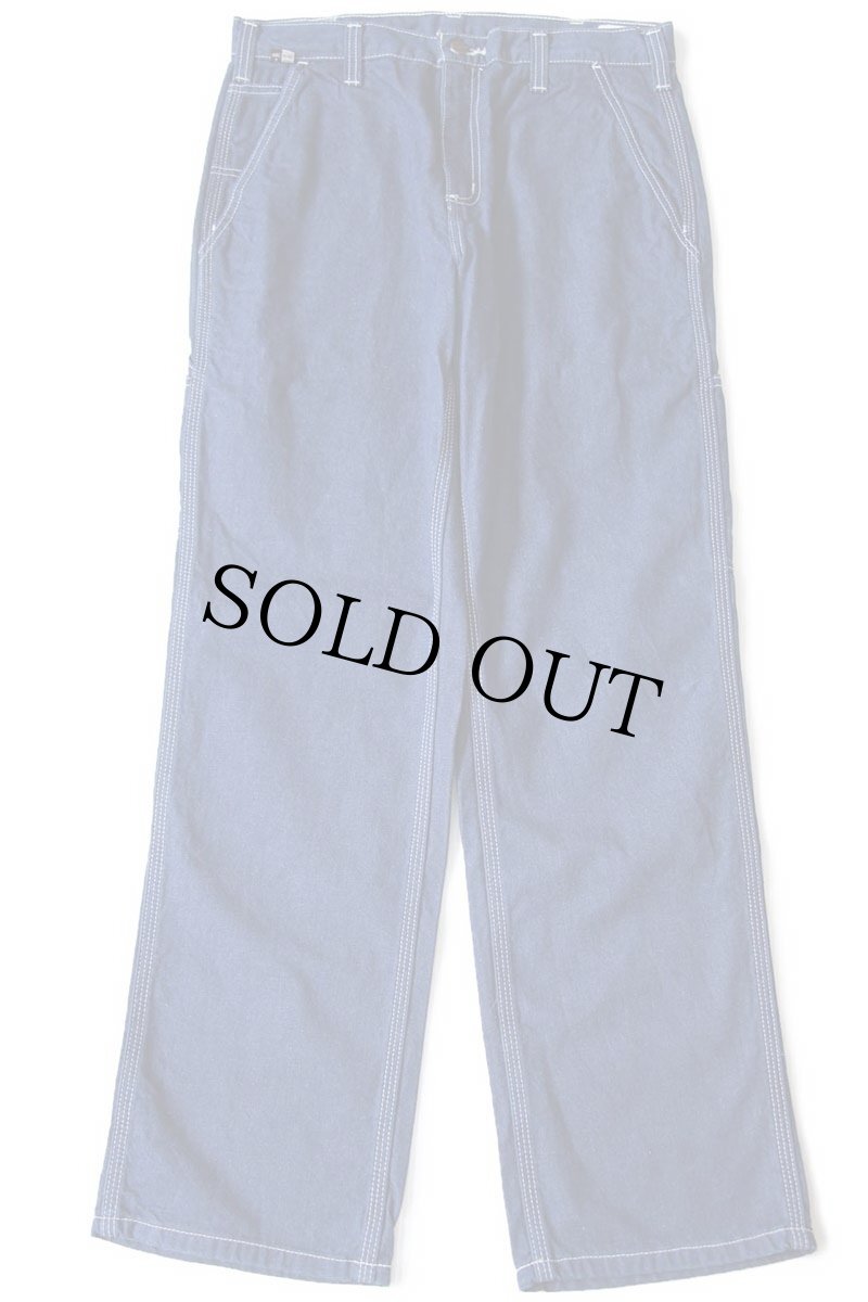 画像2: デッドストック★メキシコ製 carharttカーハート FR デニム ペインターパンツ W32 L32 (2)