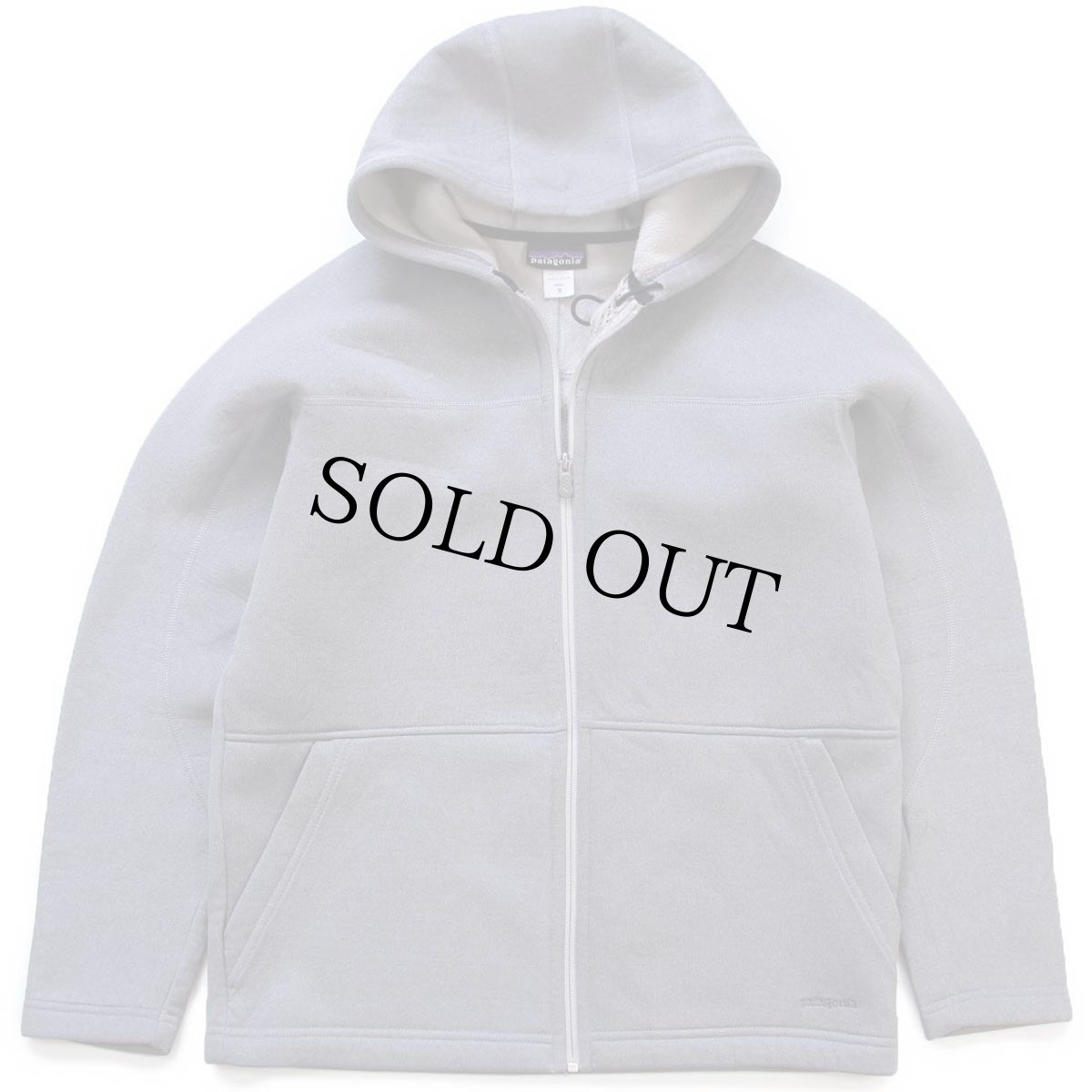 画像1: 00s patagoniaパタゴニア Double Top Sweatshirt ダブルトップ スウェットシャツ ジップパーカー グレー M★フーディー (1)