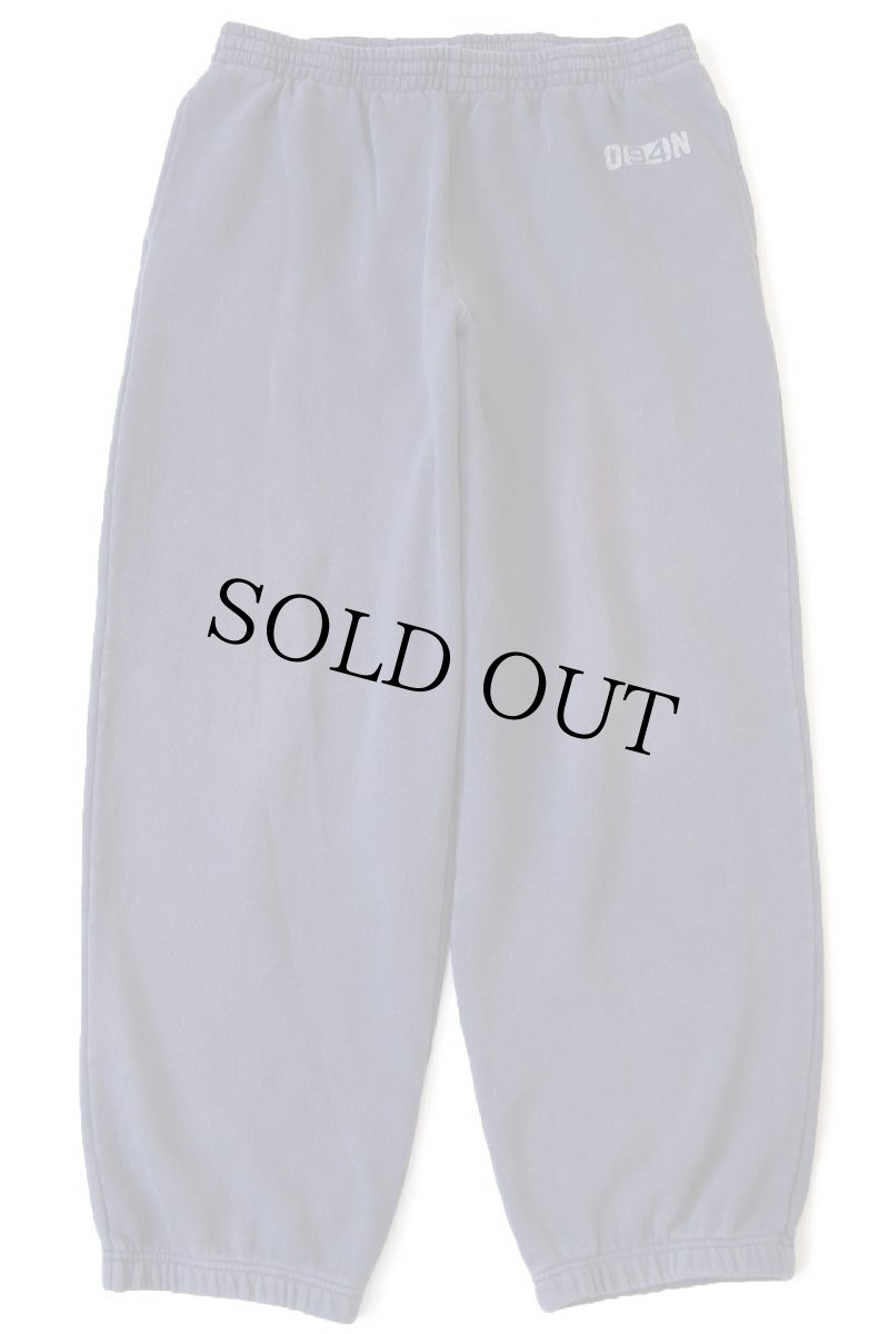 画像2: 00s OLD NAVYオールドネイビー O94N ひび割れプリント スウェットパンツ ナス紺 フェード L (2)