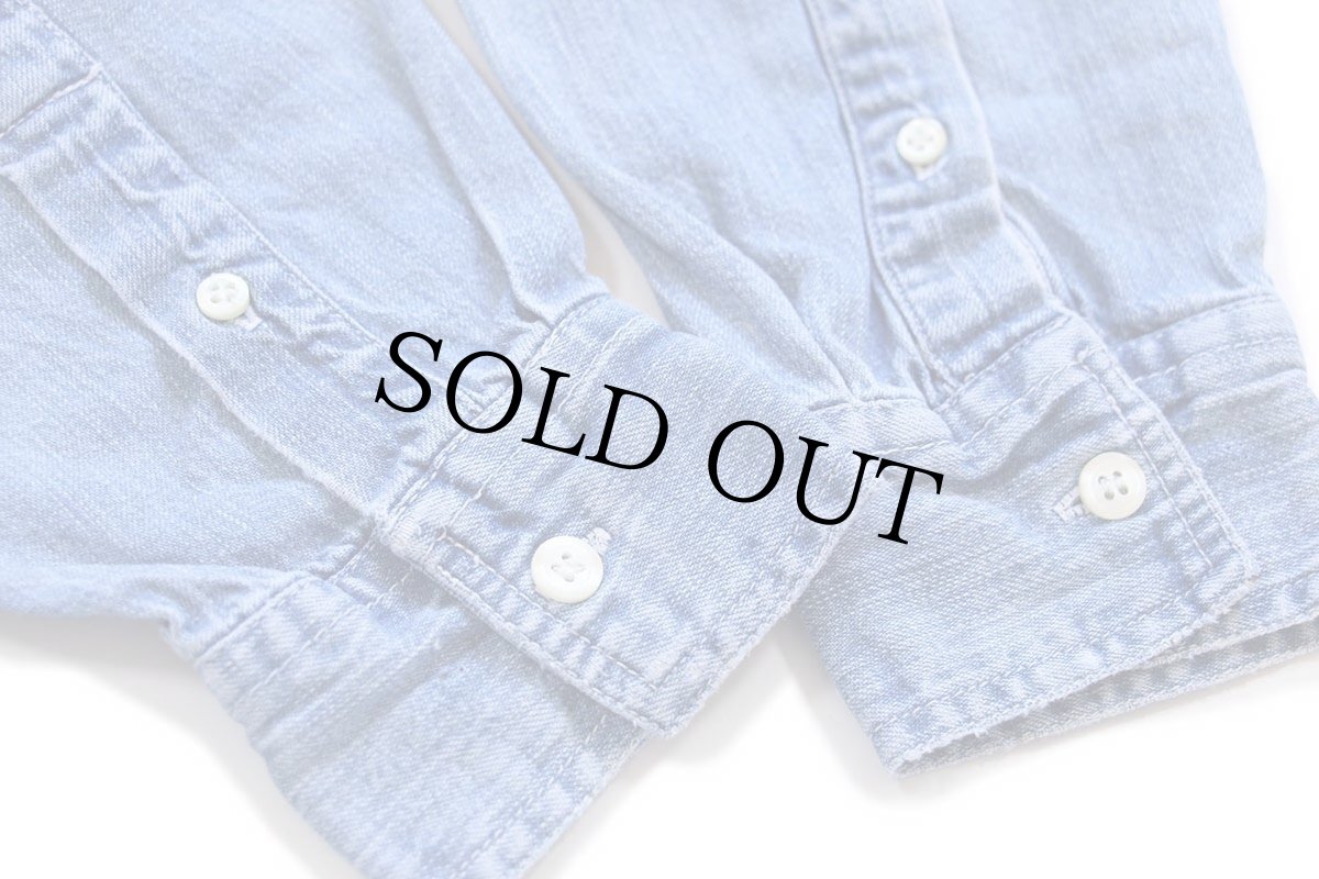 画像6: 90s GAPギャップ デニムシャツ S (6)