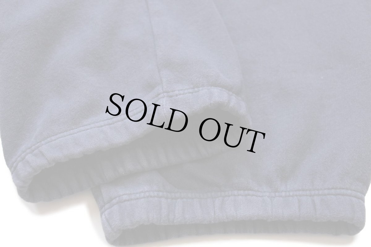 画像7: 00s OLD NAVYオールドネイビー O94N ひび割れプリント スウェットパンツ ナス紺 フェード L (7)