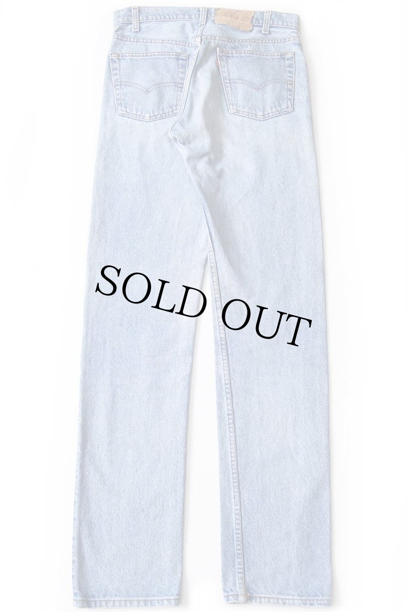 画像3: 80s USA製 Levi'sリーバイス 505 デニムパンツ W31 L36★152 (3)