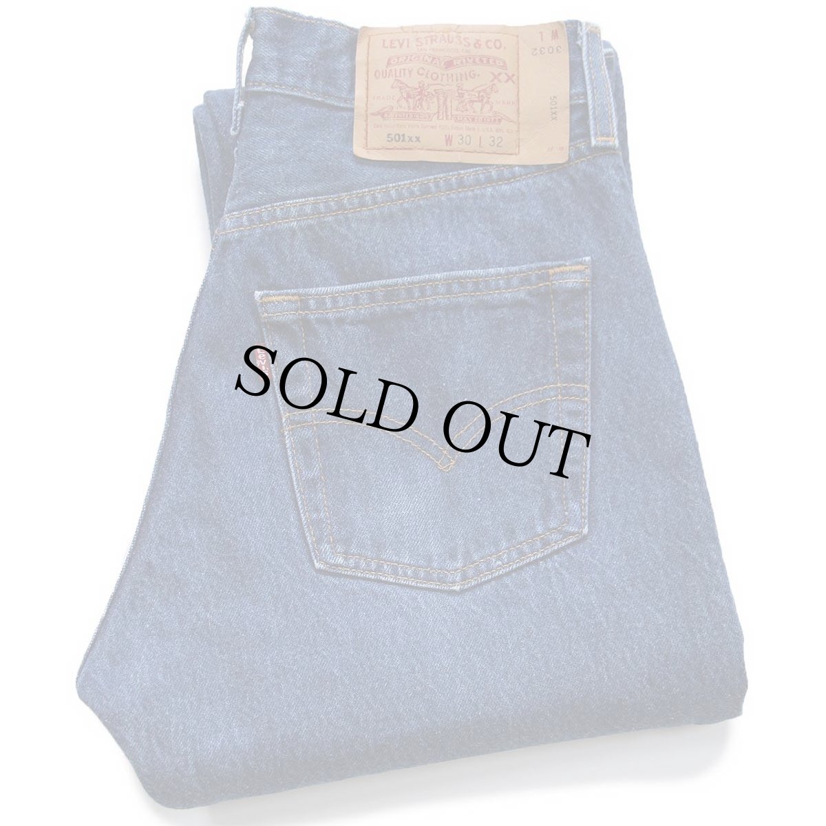 画像1: 90s USA製 Levi'sリーバイス 501 デニムパンツ W30★146 (1)
