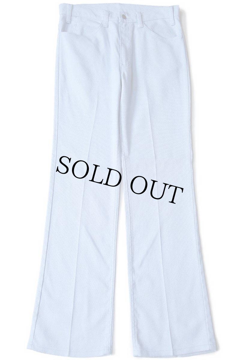 画像2: 80s USA製 Levi'sリーバイス 517 STA-PRESTスタプレ パンツ 水色 w32 L32★ブーツカット (2)