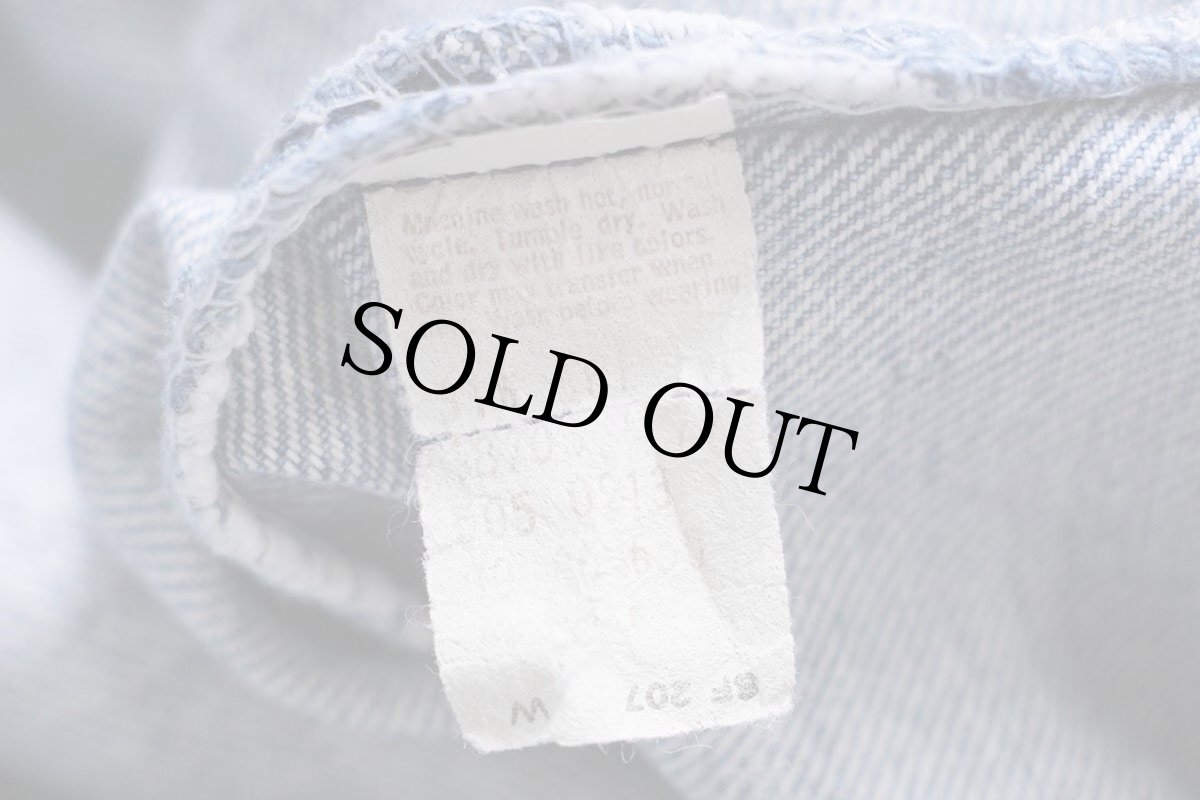 画像7: 80s USA製 Levi'sリーバイス 505 デニムパンツ W31 L36★152 (7)