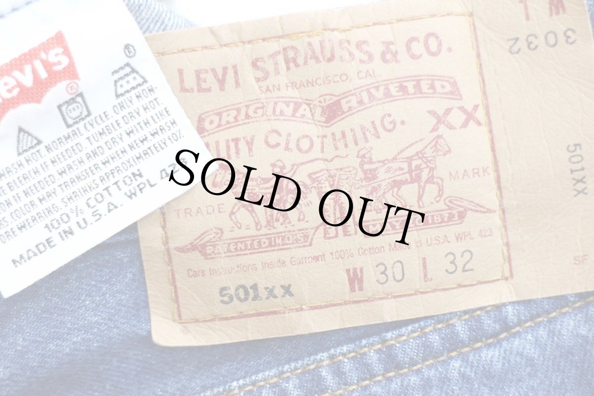 画像6: 90s USA製 Levi'sリーバイス 501 デニムパンツ W30★146 (6)